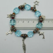 BRANSOLETKI NA GUMCE Z ZAWIESZKAMI 2 SZTUKI                                                                         (4955-1 SA) - 3