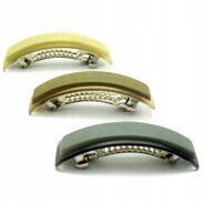 KLAMRY / AUTOMATY DO WŁOSÓW PASTELOWE 3 SZTUKI                           (KLD-195 SAH) - 2