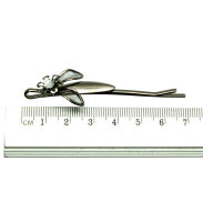 WSUWKI DO WŁOSÓW SREBRNE OZDOBNE KWIATKI (2 SZTUKI)                                                                   WS/2 - 3