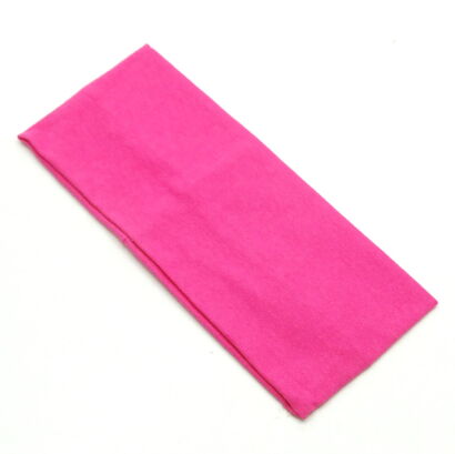 OPASKA ELASTYCZNA NA GŁOWĘ SZEROKA RÓŻOWA  9 cm (01744674 SA)