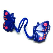 GUMKI DZIECIĘCE MOTYL 6 SZTUK MIX KOLOR (0668 SA) - 2