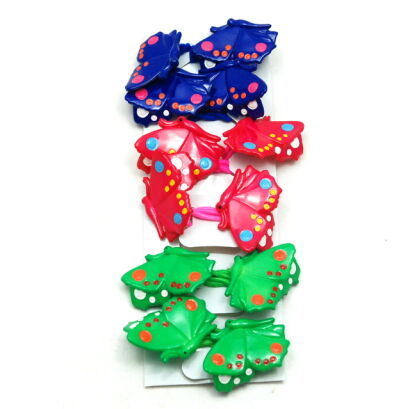 GUMKI DZIECIĘCE MOTYL 6 SZTUK MIX KOLOR (0668 SA)