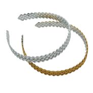 OPASKI DO WŁOSÓW OZDOBNE PLECIONE 6 SZTUK                                                                          (9044 SAM) - 2