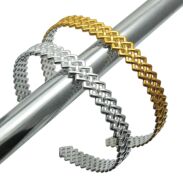 OPASKI DO WŁOSÓW OZDOBNE PLECIONE 6 SZTUK                                                                          (9044 SAM) - 3