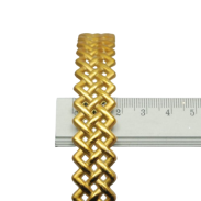 OPASKI DO WŁOSÓW OZDOBNE PLECIONE 6 SZTUK                                                                          (9044 SAM) - 4