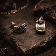 KOLCZYKI METALOWE NA PALETCE (12 PAR) ZAOKRĄGLONE PROSTOKĄTNE 0617-35 - 4