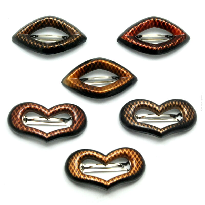 KLAMRY / AUTOMATY DO WŁOSÓW KOLOROWE 6 SZTUK                                                                             (KLD 18 KLD 19 SAM)