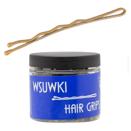 WSUWKA ZŁOTA KARBOWANA MAT 2 KULKI 5 CM 250G                                     (325/250 MAT)