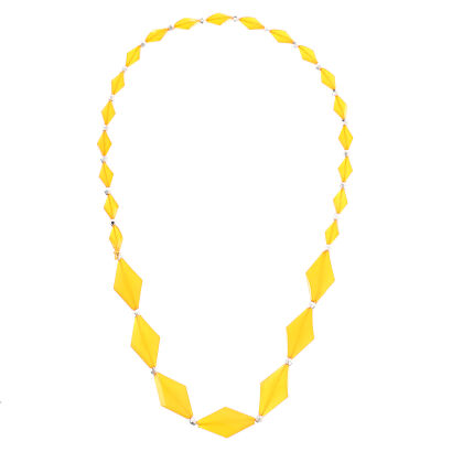 KORALE / NASZYJNIK ŻÓŁTY STOPNIOWANY                                                    0611-1019