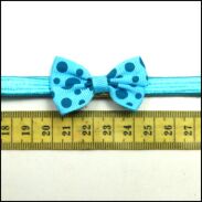 OPASKI-GUMY DO WŁOSÓW Z KOKARDKAMI MIX KOLOR              (3 SZT) 0323-38 - 3