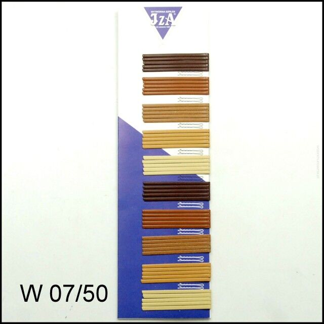 WSUWKA PROSTA  MIX BEŻ 6 cm 50 SZT.
