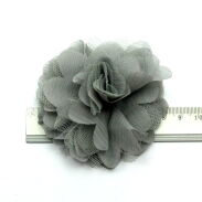 BROSZKA/ SPINKA DOM WŁOSÓW KWIAT SZARY  0615-515 - 3
