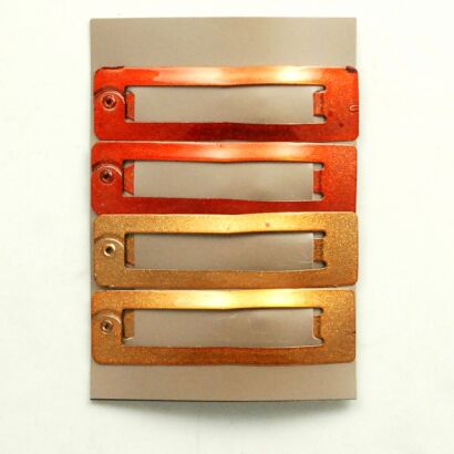 PYKI / SPINKI DO WŁOSÓW  METALOWE 4 SZTUKI (7019 SA)