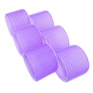 WAŁKI DO WŁOSÓW NA RZEPY ŚREDNICA 7.4 CM 6 SZTUK                                                   (PP 016-1) - 3