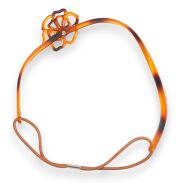 OPASKI DO WŁOSÓW ELASTYCZNE Z KWIATEM 3 SZTUKI               (6331-2 SAH) - 3