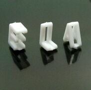 BRANSOLETKA SILIKONOWA  FIOLETOWA Z LITERKAMI                                                                     (7484 SAH) - 4