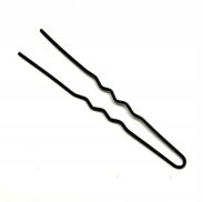 KOKÓWKA FRYZJERSKA CZARNA MAT KARBOWANA 7.5 CM 500G                                                                                  (B275/G MAT) - 2