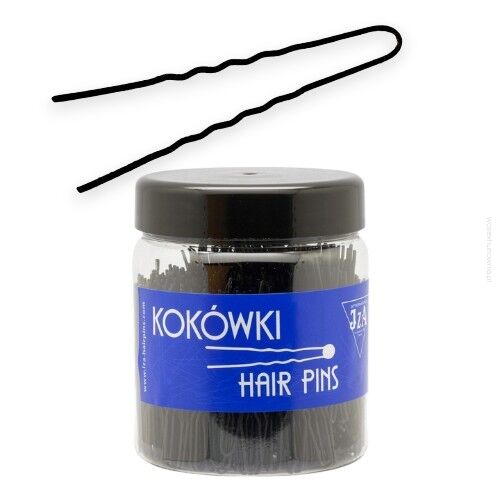 KOKÓWKA FRYZJERSKA CZARNA MAT KARBOWANA 7.5 CM 500G                                                                                  (B275/G MAT)