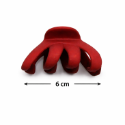 SZCZĘKI DO WŁOSÓW ŚREDNIE KOLOROWE 6 SZTUK (0217-61 SAM) - 2