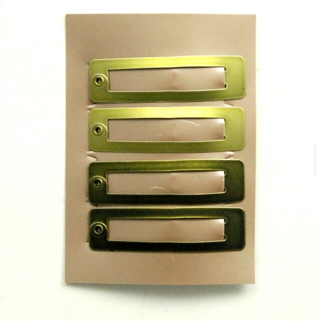 PYKI / SPINKI METALOWE 4 SZTUKI                                                                        (5643 S)