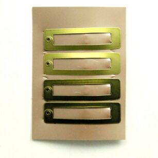 PYKI / SPINKI METALOWE 4 SZTUKI                                                                        (5643 S)