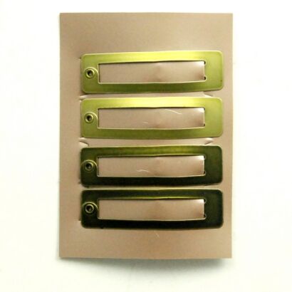 PYKI / SPINKI DO WŁOSÓW METALOWE 4 SZTUKI (5643 S)