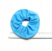 GUMKI DO WŁOSÓW SCRUNCHIE BAWEŁNIANE 5 SZTUK                                         (0233-2 SAH) - 2