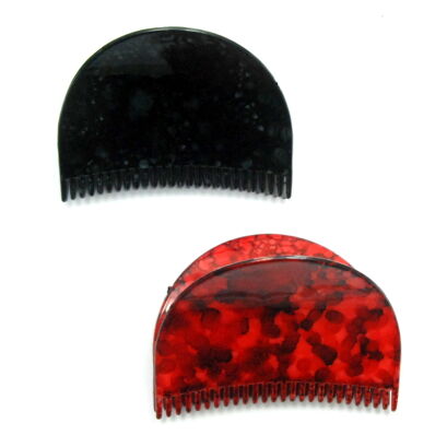 SZCZĘKI / KLAMRY DO WŁOSÓW MARMURKOWE 2 SZTUKI                                      (SZD-7 SAM)