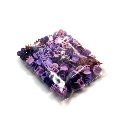 SZCZĘKI / KRABIKI MINI MIX FIOLETOWY (100 SZTUK)                                                        0146-513