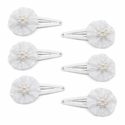 SPINKI / PYKI DO WŁOSÓW KOMUNIJNE 6 SZTUK (0185-1 p SAH)