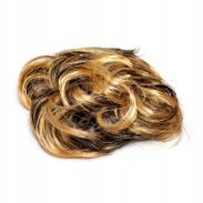 GUMKI DO WŁOSÓW / SCRUNCHIES SYNTETYCZNE WŁOSY 3 SZTUKI        (0028-32 SA) - 3