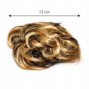 GUMKI DO WŁOSÓW / SCRUNCHIES SYNTETYCZNE WŁOSY 3 SZTUKI        (0028-32 SA) - 5