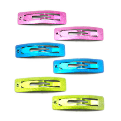 PYKI /SPINKI DZIECIĘCE DO WŁOSÓW KOLOROWE 6 SZTUK (0988 S)