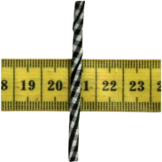 OPASKI DO WŁOSÓW METALOWE Z KOKARDKAMI W KRATKĘ 12 SZTUK (0294-80 SA) - 3