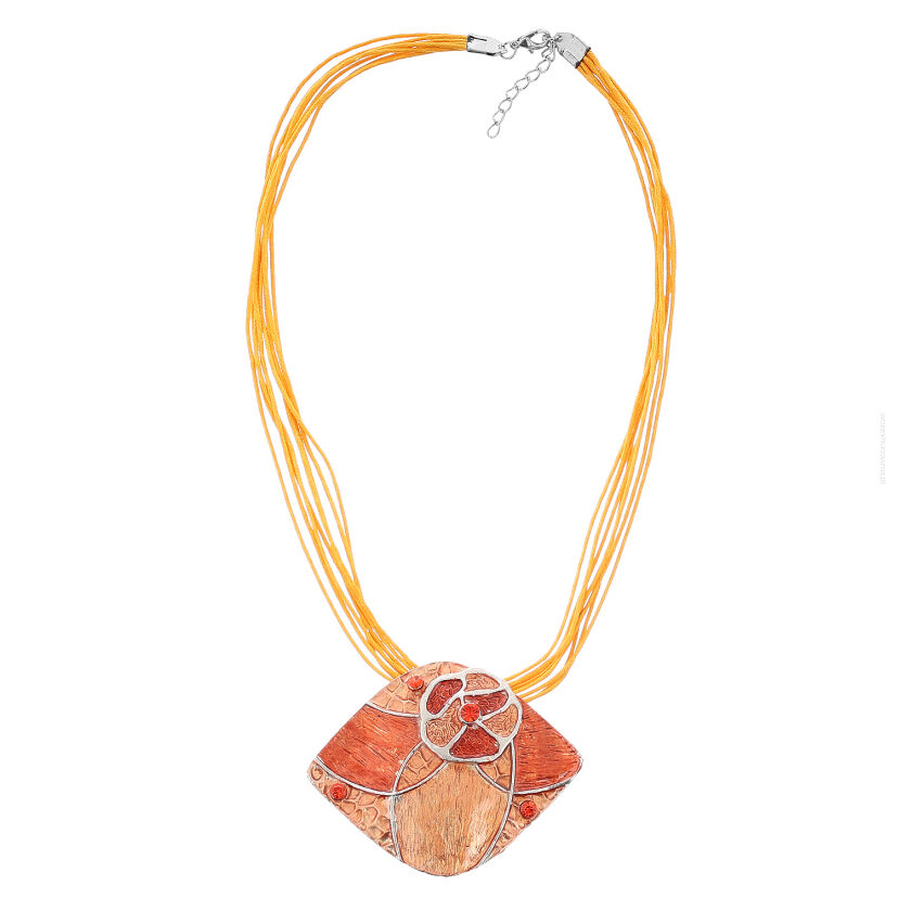 WISIOREK / NASZYJNIK Z KOLOROWĄ ZAWIESZKĄ                                                                      (0612-1004)