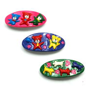 KLAMRY / SPINKI DZIECIĘCE KOLOROWE 6    (0209-519) - 3