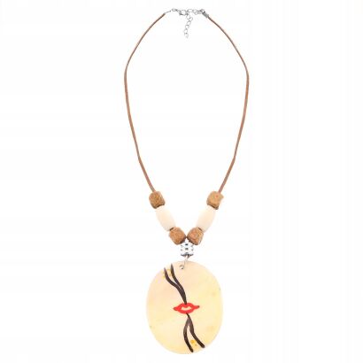 KOMPLET BIŻUTERII WISIOR Z KOLCZYKAMI                                                                       0617-1003