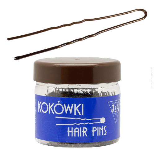 KOKÓWKA FRYZJERSKA KARBOWANA BRĄZ 4,5cm/350g                                                 C345/350