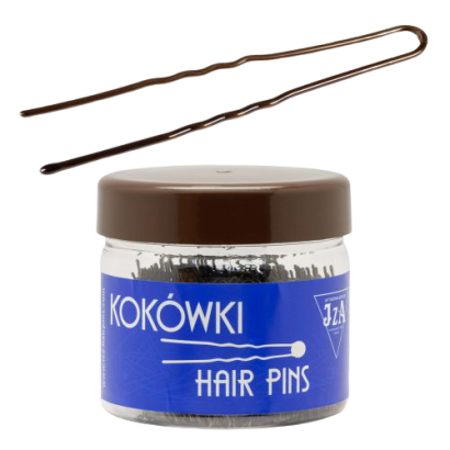 KOKÓWKA FRYZJERSKA KARBOWANA BRĄZ 4,5 CM 350G                                            (C345/350)