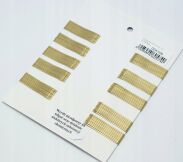 WSUWKA ZŁOTA PROSTA 4 CM 100 SZTUK           (024/100) - 4