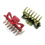 SZCZĘKI / KLAMRY DO WŁOSÓW KOLOROWE 6 SZTUK                                                                               (0340-17 SAM) - 3