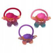 GUMKI DO WŁOSÓW Z OZDOBAMI DZIECIĘCYMI 3 SZTUKI (0881-5 AS) - 4