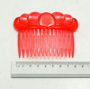 GRZEBIENIE DO UPINANIA WŁOSÓW  CZERWONE 2 SZTUKI                                                                          (0294-08) - 3