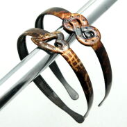 OPASKI DO WŁOSÓW Z CYRONIAMI 6 SZTUK                                                                          (0176-32 SA) - 2