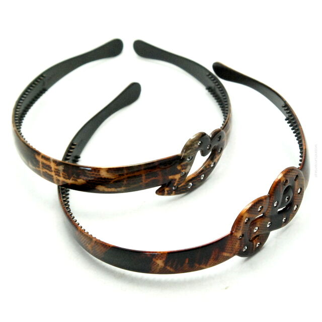 OPASKI DO WŁOSÓW Z CYRONIAMI 6 SZTUK                                                                          (0176-32 SA)