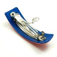 KLAMRY AUTOMATY KOLOROWE 6 SZTUK                                                                   (0233-34 SAH) - 4