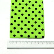 OPASKA ELASTYCZNA SZEROKA SELEDYNOWA W KROPKI 10 cm                                                                     (01746434 SA) - 2