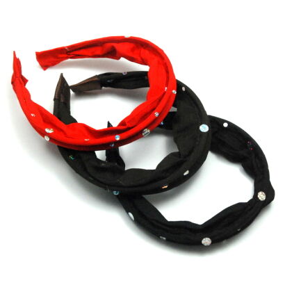 OPASKI DO WŁOSÓW KOLOROWE ROZKŁADANE 6 SZTUK (0176-522)