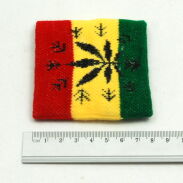 OPASKA Z FROTY NA NADGARSTEK  KOLOROWA RASTA                                   0004-97 - 3