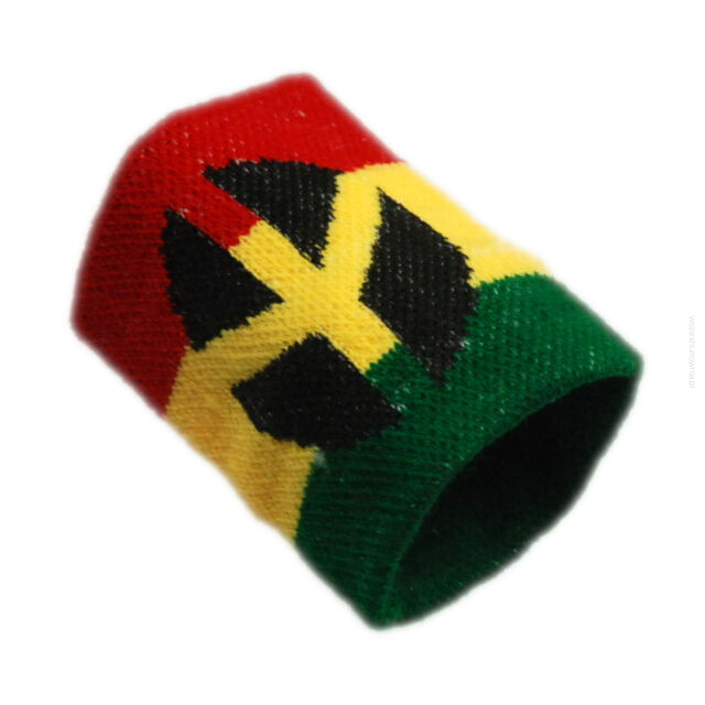 OPASKA Z FROTY NA NADGARSTEK  KOLOROWA RASTA                                   0004-97